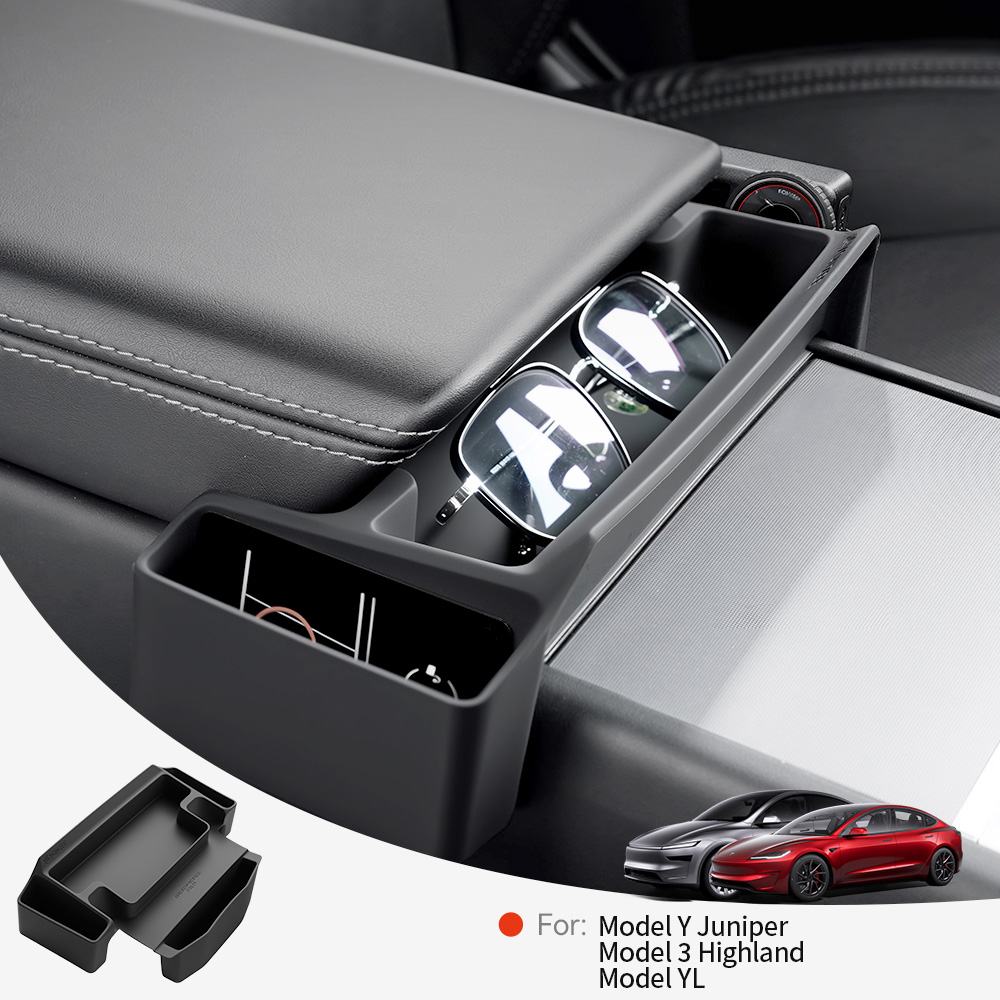 Car Accessories Papar - Kotak Penyimpanan Sandaran Tangan Konsol Tengah
