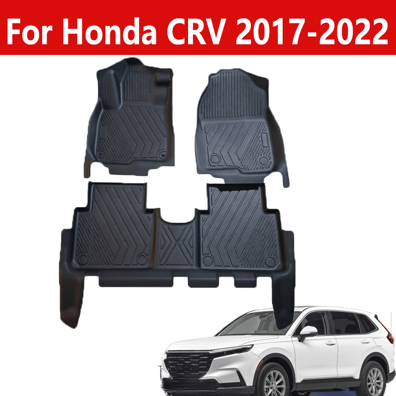 Car Floor Mat Rubber - Karpet Mobil TPE untuk Honda CRV