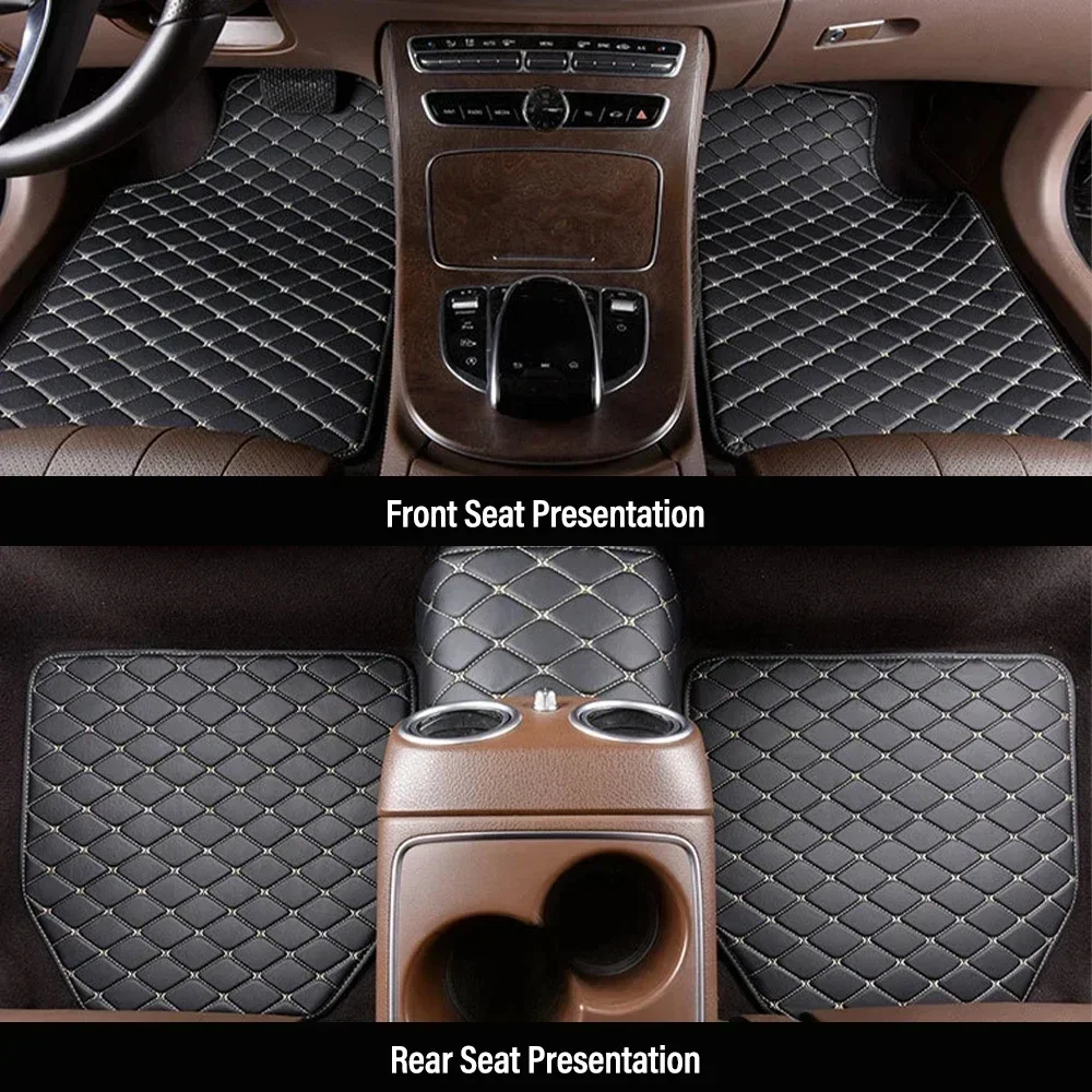 Car Floor Mat Rubber - Karpet Lantai Mobil 4 Buah Karpet