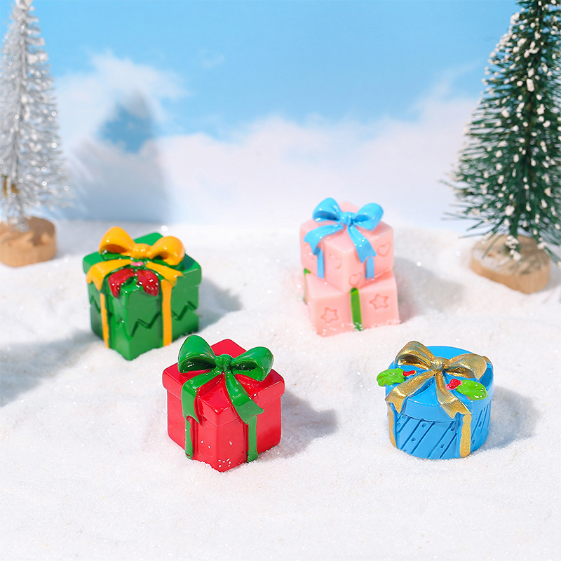 Car Accessories Xmas Gifts - 1 Buah Kotak Hadiah Natal Mini