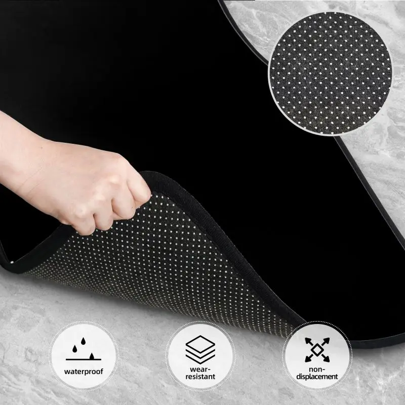 Car Floor Mat Rubber - Karpet anti selip universal untuk depan