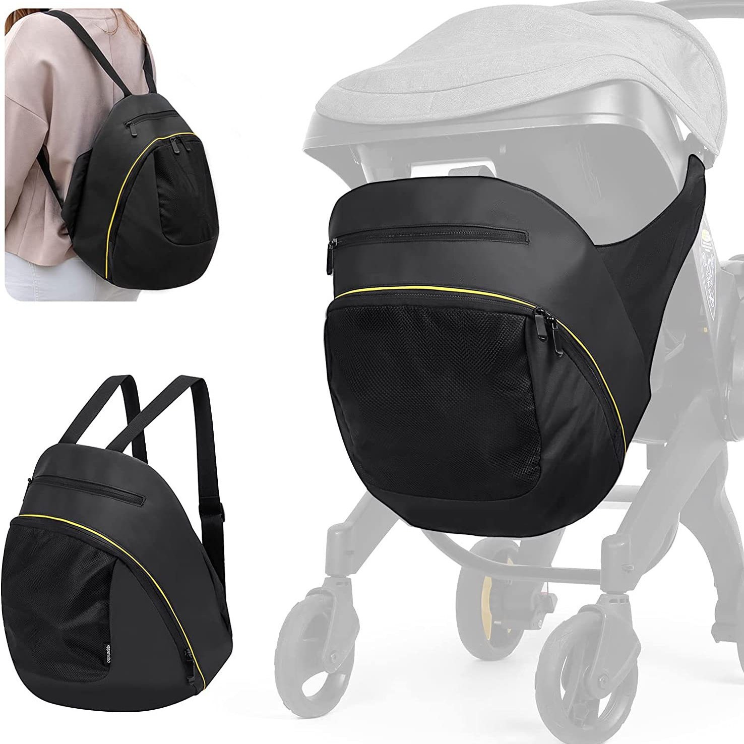 Car Accessories Shop - Tas penyimpanan kereta bayi 2 dalam