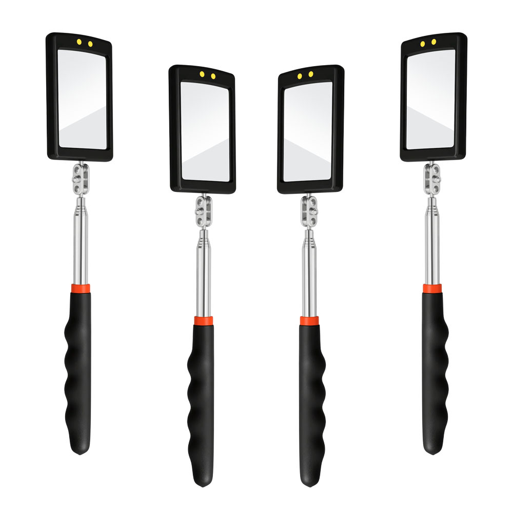 Car Accessories Workshop - Cermin Inspeksi Teleskopik dengan Lampu LED,