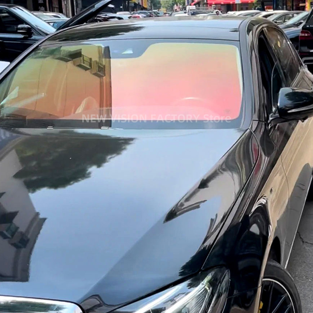 Tinted Window Film - Film Kaca Mobil Aurora Merah Hijau