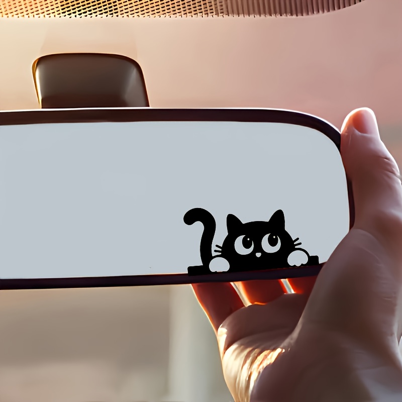 Stiker Kaca Spion Mobil Kucing - Car Accessories Xmas Gifts ulasan dan harga