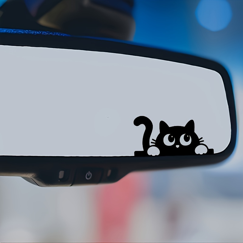 Stiker Kaca Spion Mobil Kucing - Car Accessories Xmas Gifts ulasan dan harga