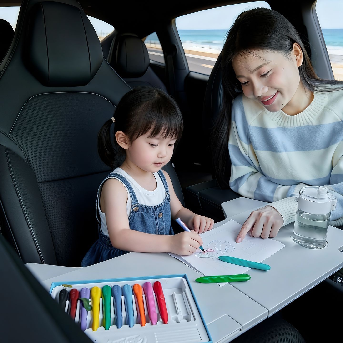 Meja Mobil Lipat untuk Tesla M - Car Accessories Papar ulasan dan harga