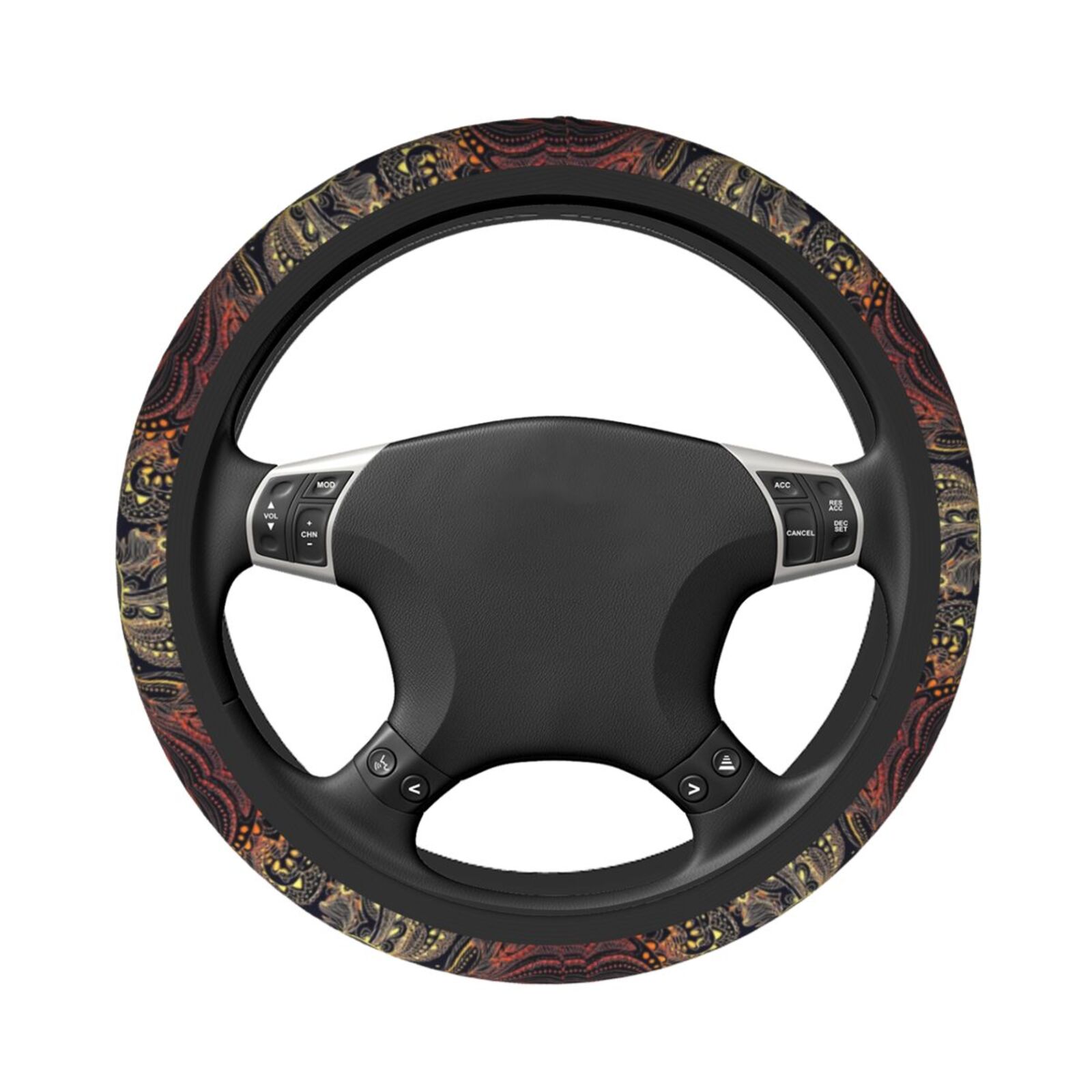 Penutup Roda Kemudi Motif Bulu - Car Accessories Phoenix ulasan dan harga