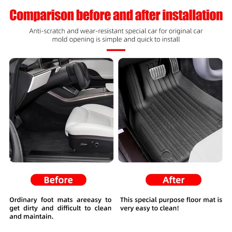 Karpet Lantai Mobil Untuk Toyo - Car Floor Mat Rubber ulasan dan harga