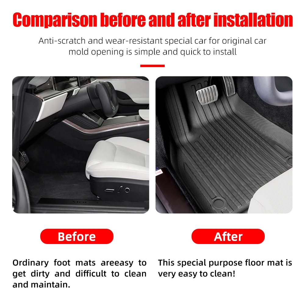 Karpet Lantai Mobil TPE untuk  - Car Floor Mat Rubber ulasan dan harga