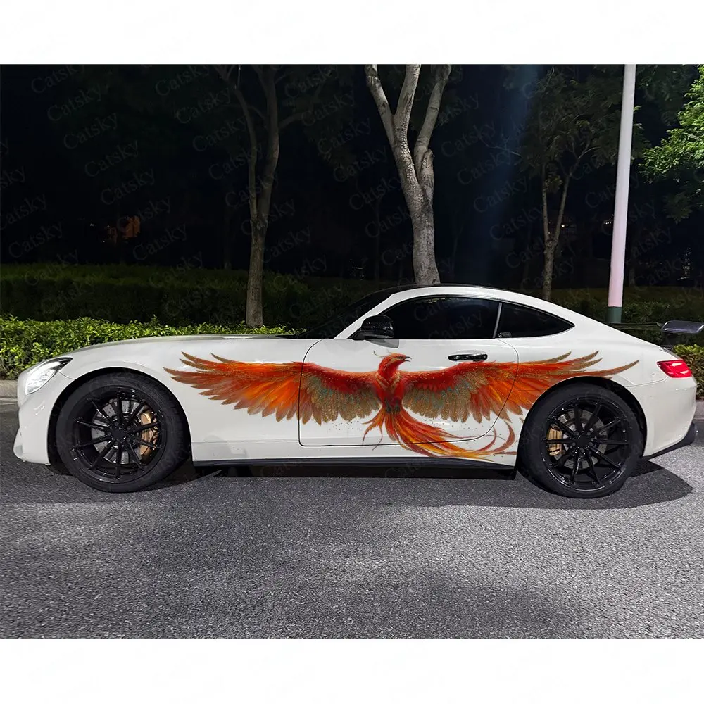 2 Buah Stiker Samping Mobil Ph - Car Accessories Phoenix ulasan dan harga
