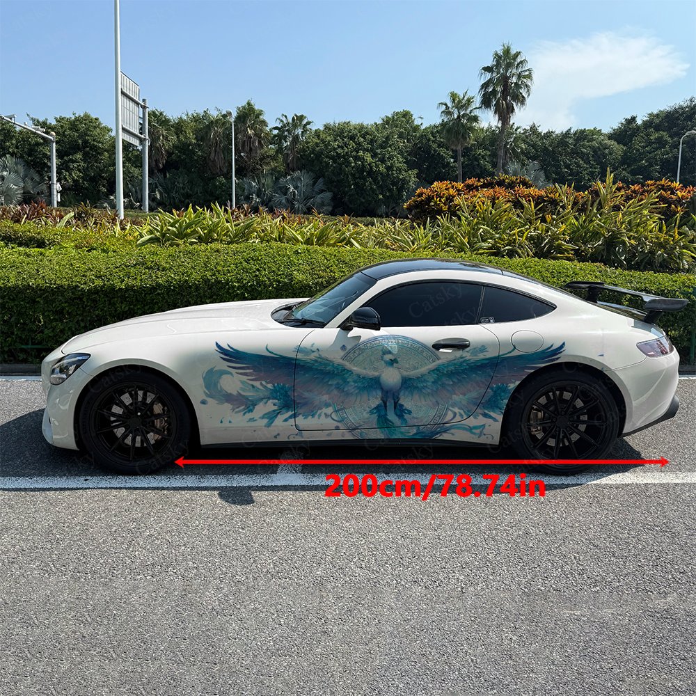 2 Buah Stiker Samping Mobil Cy - Car Accessories Phoenix ulasan dan harga