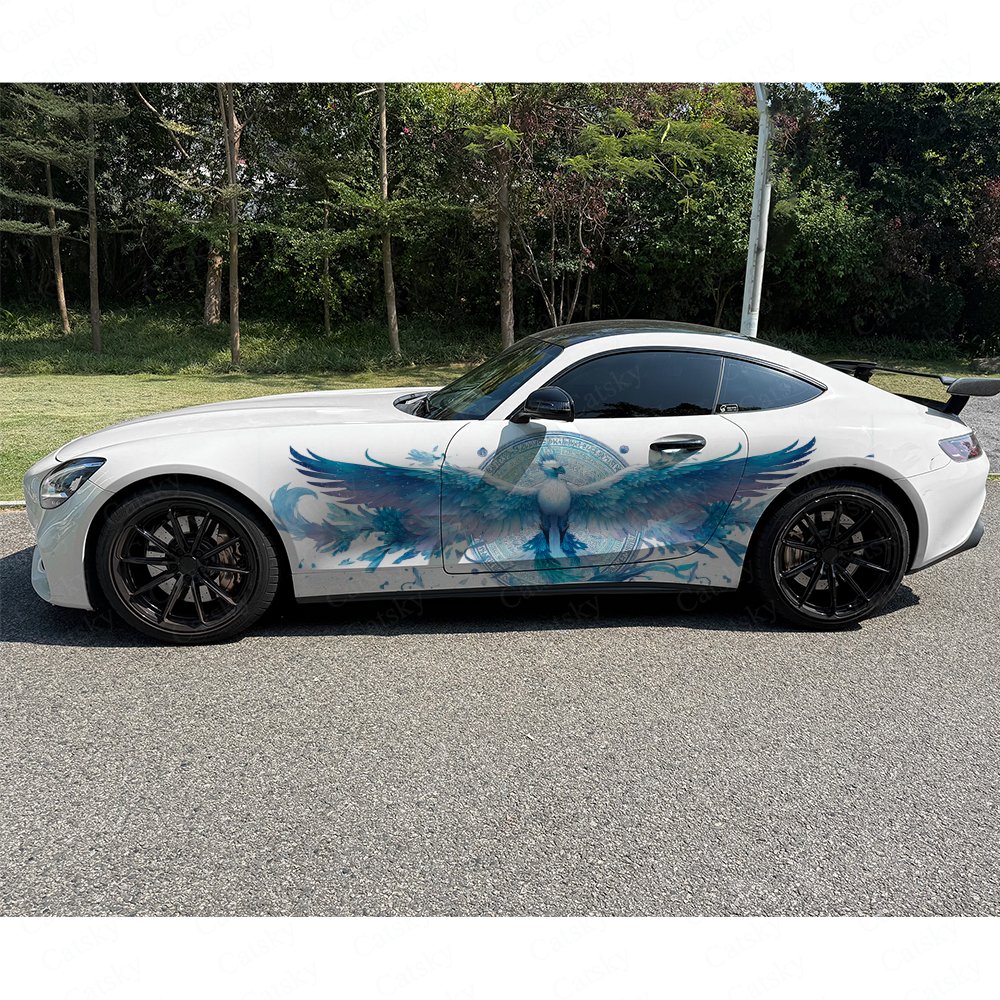 2 Buah Stiker Samping Mobil Cy - Car Accessories Phoenix ulasan dan harga