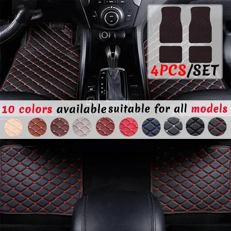 Karpet Lantai Mobil 4 Buah Kar - Car Floor Mat Rubber ulasan dan harga