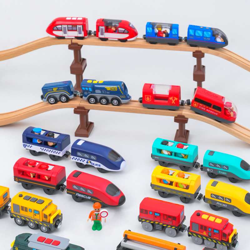 Kereta Api Kayu Lokomotif Main - Car Accessories Xmas Gifts ulasan dan harga