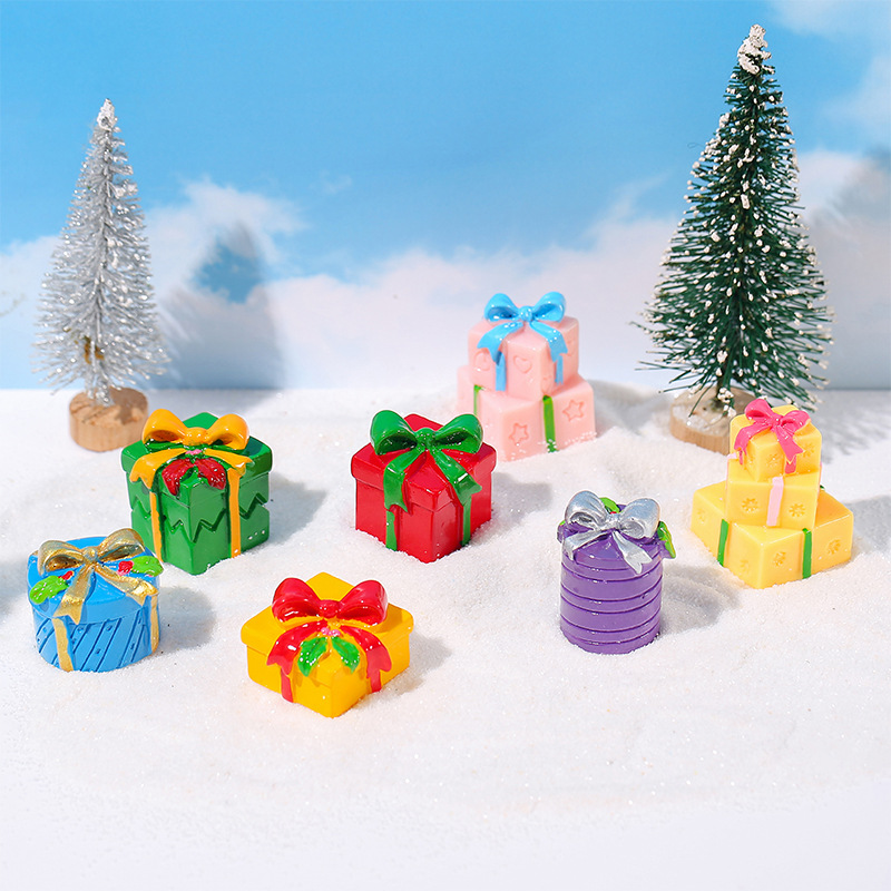 1 Buah Kotak Hadiah Natal Mini - Car Accessories Xmas Gifts ulasan dan harga