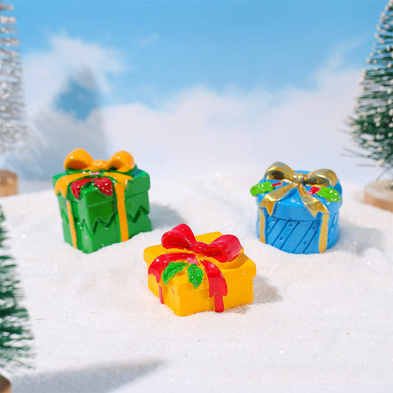 1 Buah Kotak Hadiah Natal Mini - Car Accessories Xmas Gifts ulasan dan harga