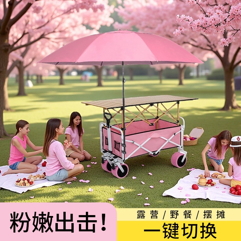 Troli Lipat Pink Camper, Porta - Car Accessories You Must Have ulasan dan harga