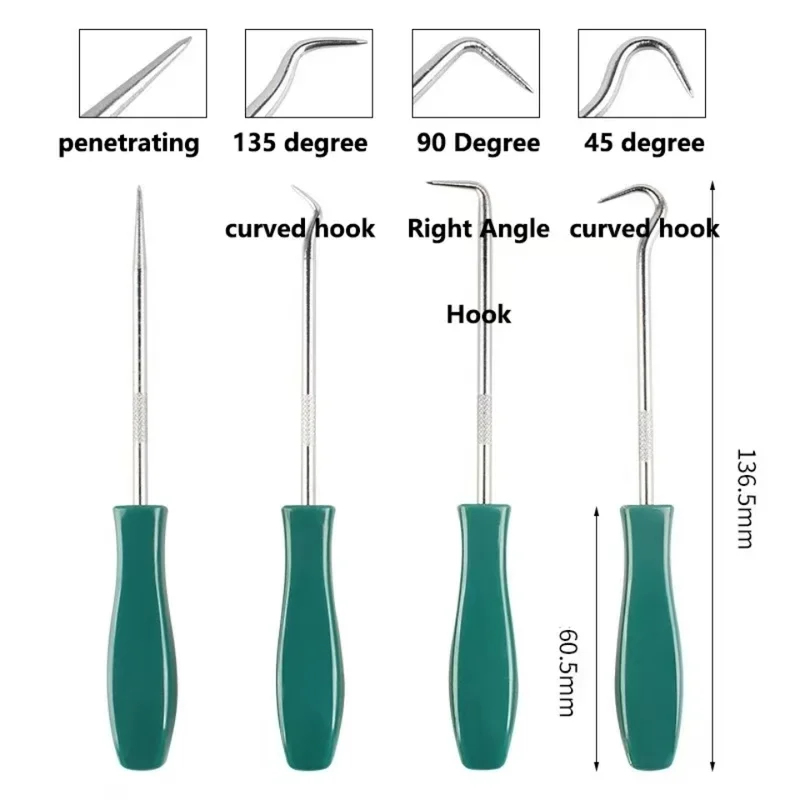 4 Buah Set Obeng Pengait Segel - Car Accessories Workshop ulasan dan harga