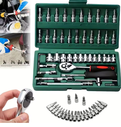 Set Soket Drive 46 pcs 1/4 inc - Car Accessories Workshop ulasan dan harga