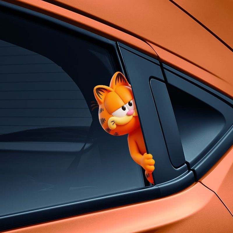 Stiker Garfield anime kartun l - Car Accessories Workshop ulasan dan harga
